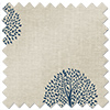 Emily Bond Yew Tree, Navy - Twist&Fit Roman Blind